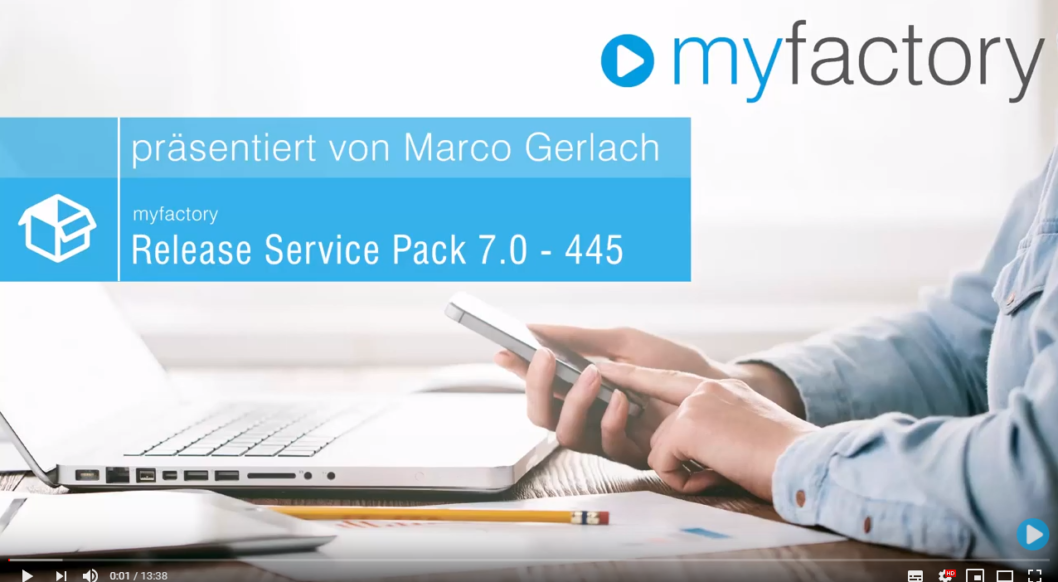 myfactory 7.0 ServicePack 445